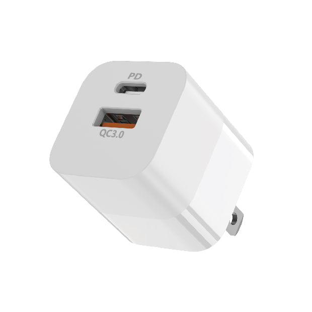【SHO-U33】33W GaN Dual Port USB-C & USB-A Charger