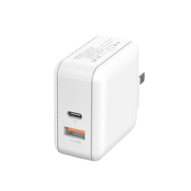 【SHO-U65】65W GaN Dual Port USB-C & USB-A Charger