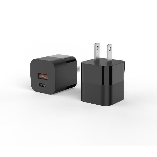 【SHO-U33】33W GaN Dual Port USB-C & USB-A Charger