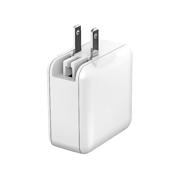 【SHO-U65】65W GaN Dual Port USB-C & USB-A Charger