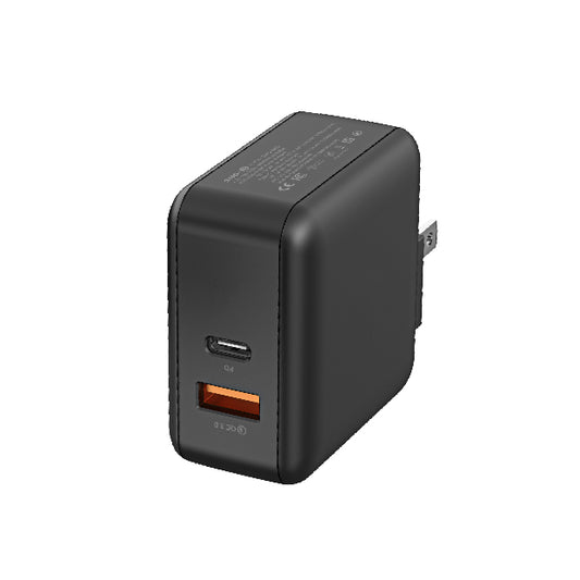 【SHO-U65】65W GaN Dual Port USB-C & USB-A Charger